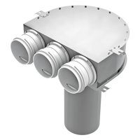 Система полужестких воздуховодов - Воздухораспределительные устройства - Серия Вентс ФлексиВент 0811125/75х3