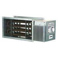 Elektrische Heizelemente - Heizregister - Series Vents NK U (rectangular)