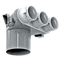 Система полужестких воздуховодов - Воздухораспределительные устройства - Серия Вентс ФлексиВент 0810125/75х3