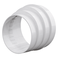 Plastic ductwork - Air distribution - Series Vents Eccentric reducer