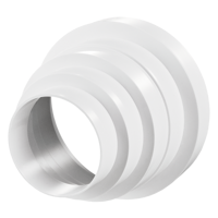 Round - Plastic ductwork - Vents 310