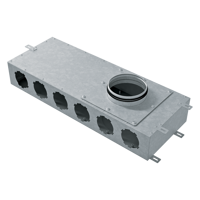 Radial ductwork - Air distribution - Series Vents FlexiVent 1003160/90x10