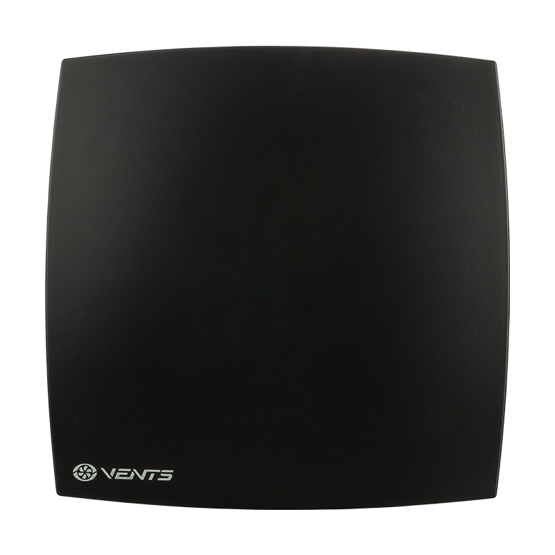 Vents 150 LD Black - Axial decorative fans for extract ventilation with panels