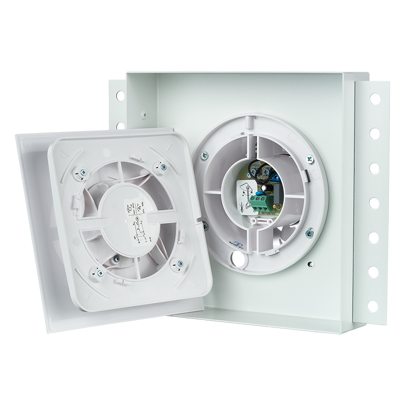 Vents 100 Stone TH K turbo - Flush-mounted axial fans for extract ventilation