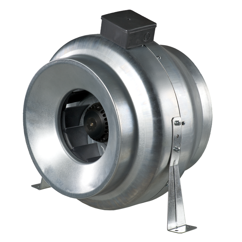 Vents VKMz 100 - Inline centrifugal fans in galvanized casing