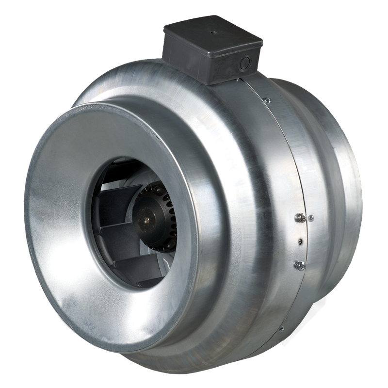Vents VKMz 150 - Inline centrifugal fans in galvanized casing