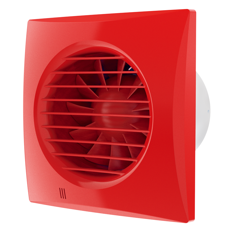 Vents Quiet-Mild 125 VTH - Innovative axial low-noise and energy-saving fans for exhaust ventilation