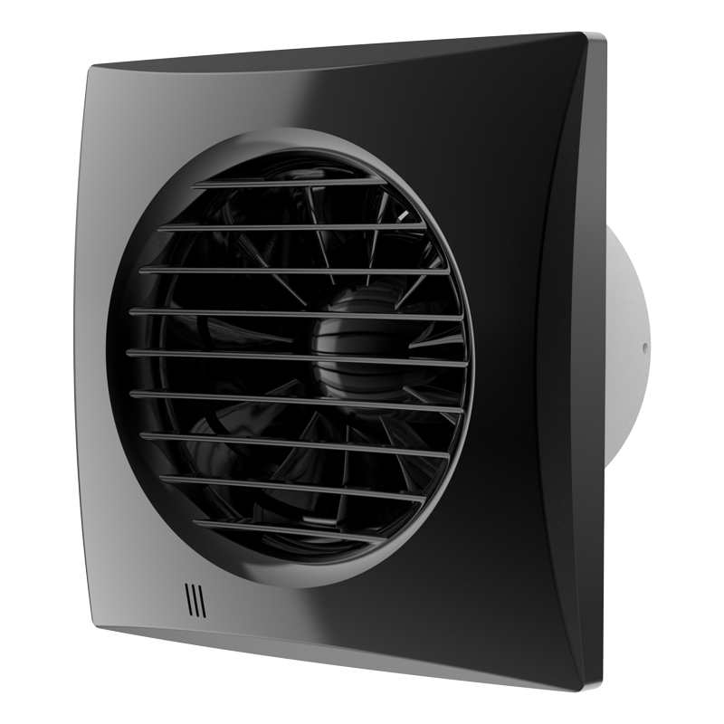 Vents Quiet-Mild 125 VTH - Innovative axial low-noise and energy-saving fans for exhaust ventilation