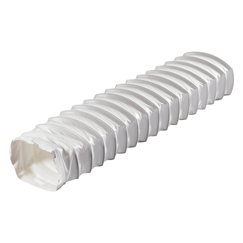 Vents Polyvent 6061 - Flexible ungedämmte Lüftungsrohre aus PVC-Folie (250 μm) mit Federstahlspirale